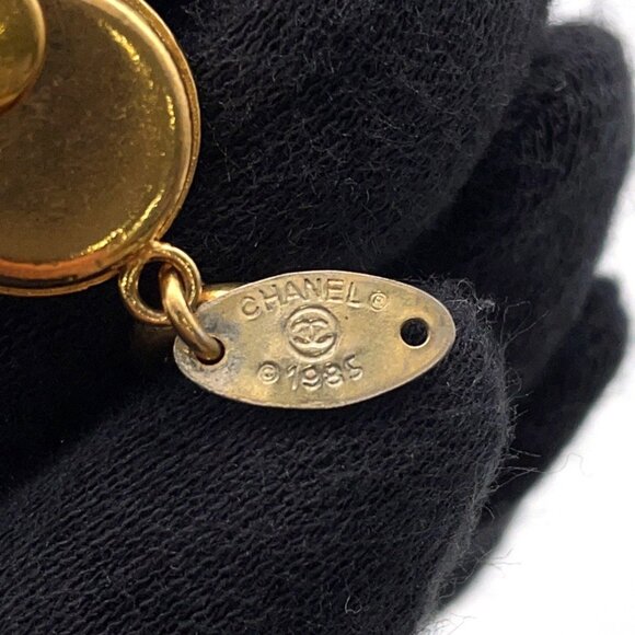 CHANEL Gold Logo Necklace - Picture 11 of 13